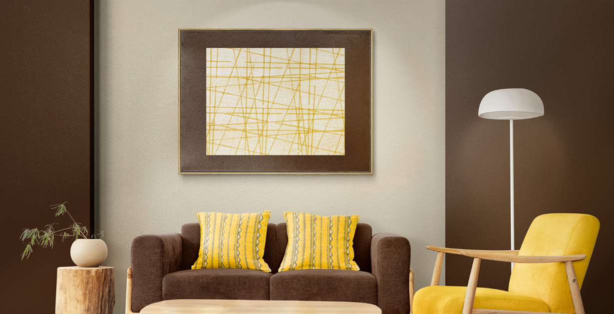 Laser-cut wooden wall art