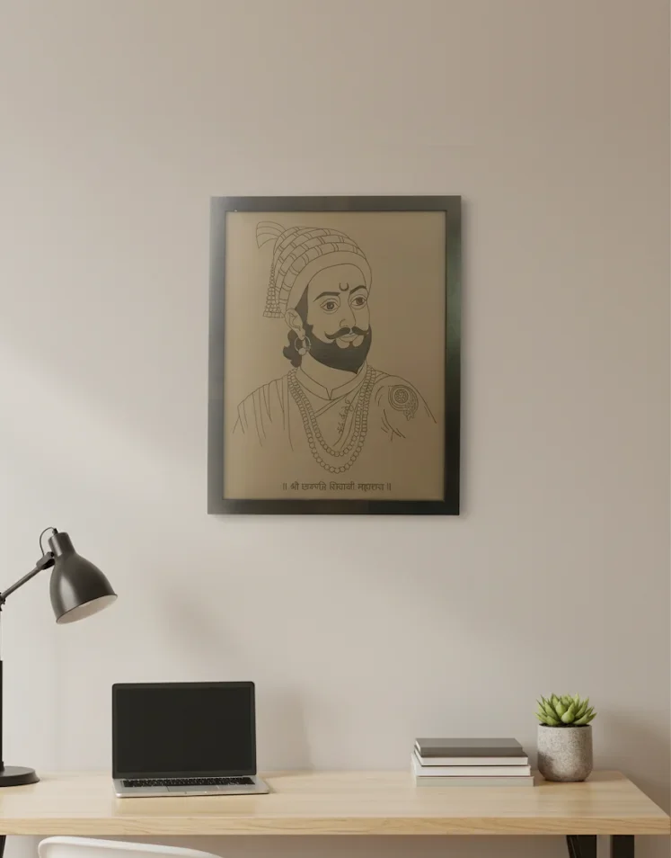 Chhatrapati Shivaji Maharaj Wall Art Frame - Image 3