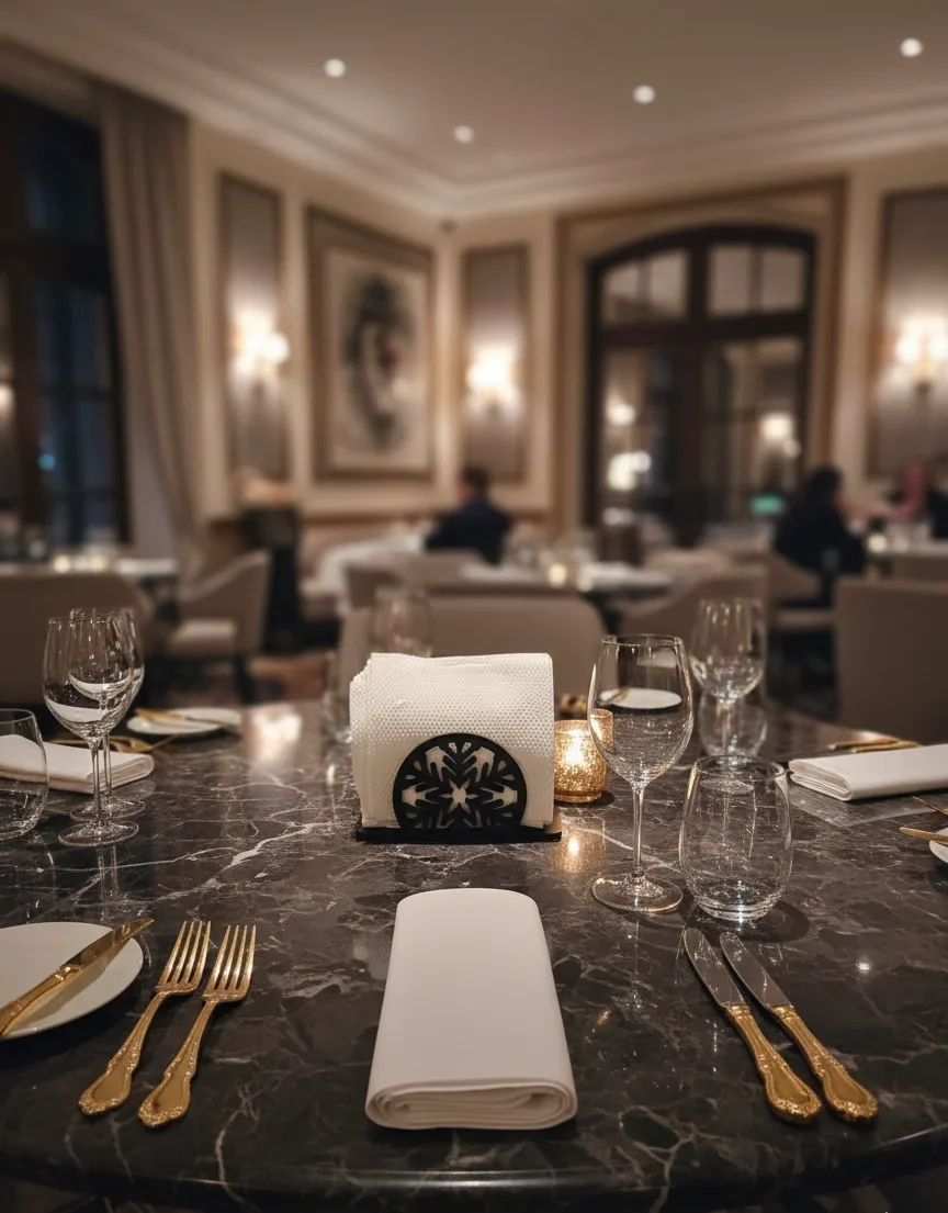 MDF Tissue Paper Stand – Elegant Table Décor - Image 5