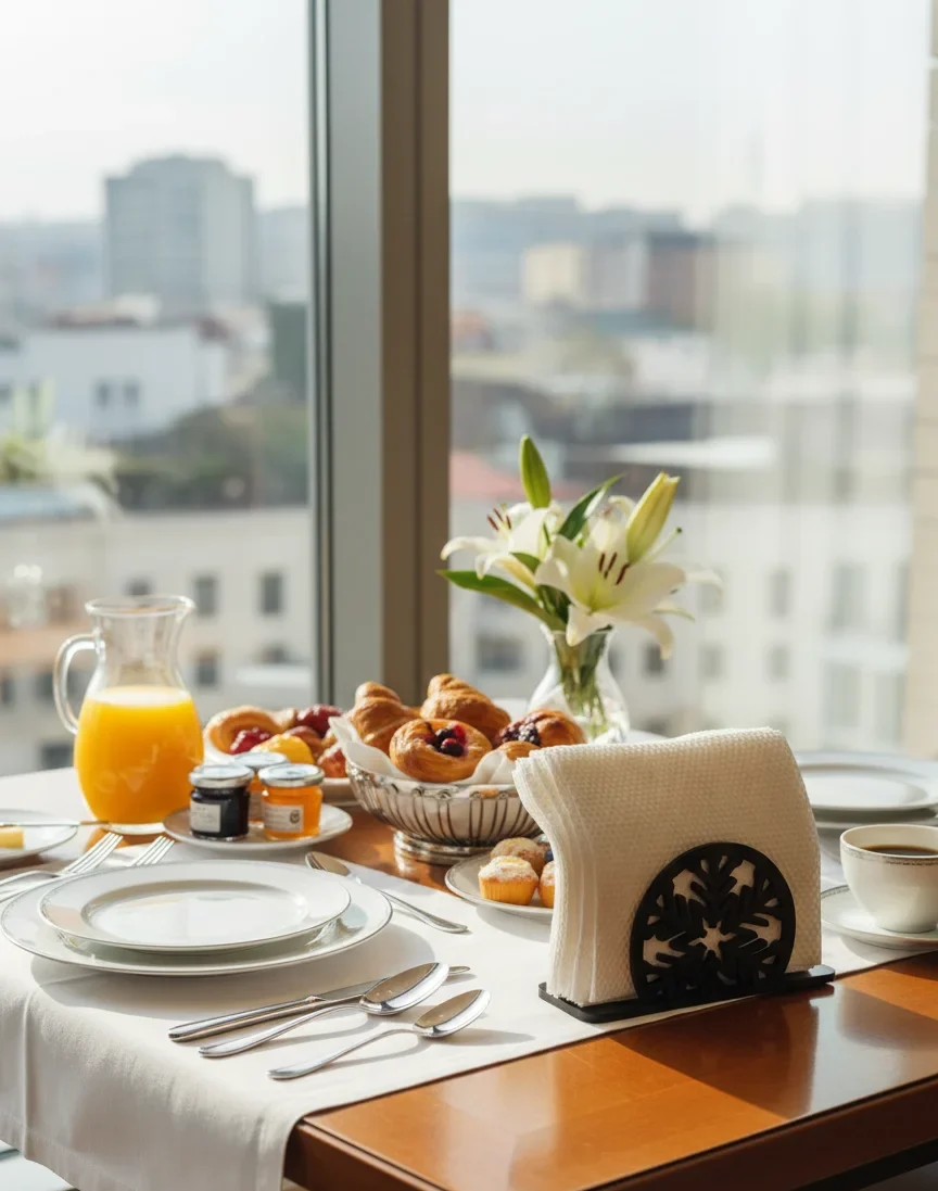 MDF Tissue Paper Stand – Elegant Table Décor - Image 3