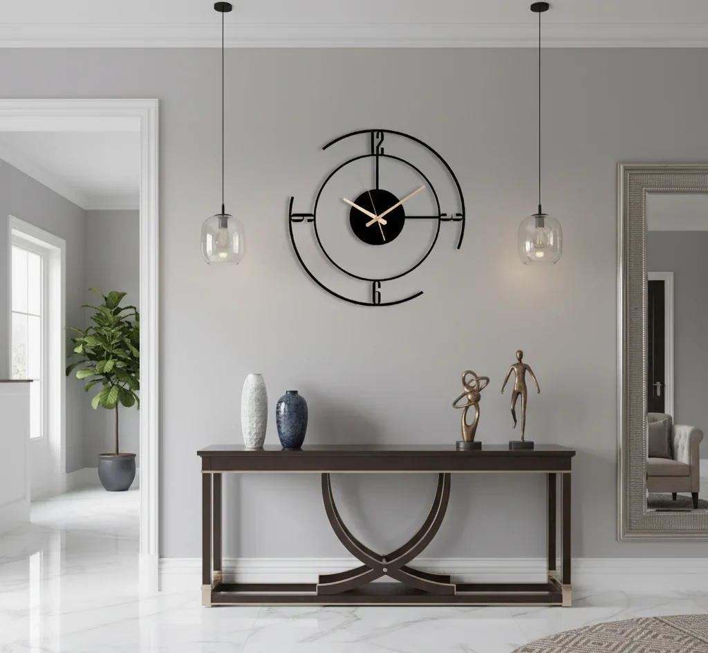 Orbit Line Modern Acrylic Wall Clock